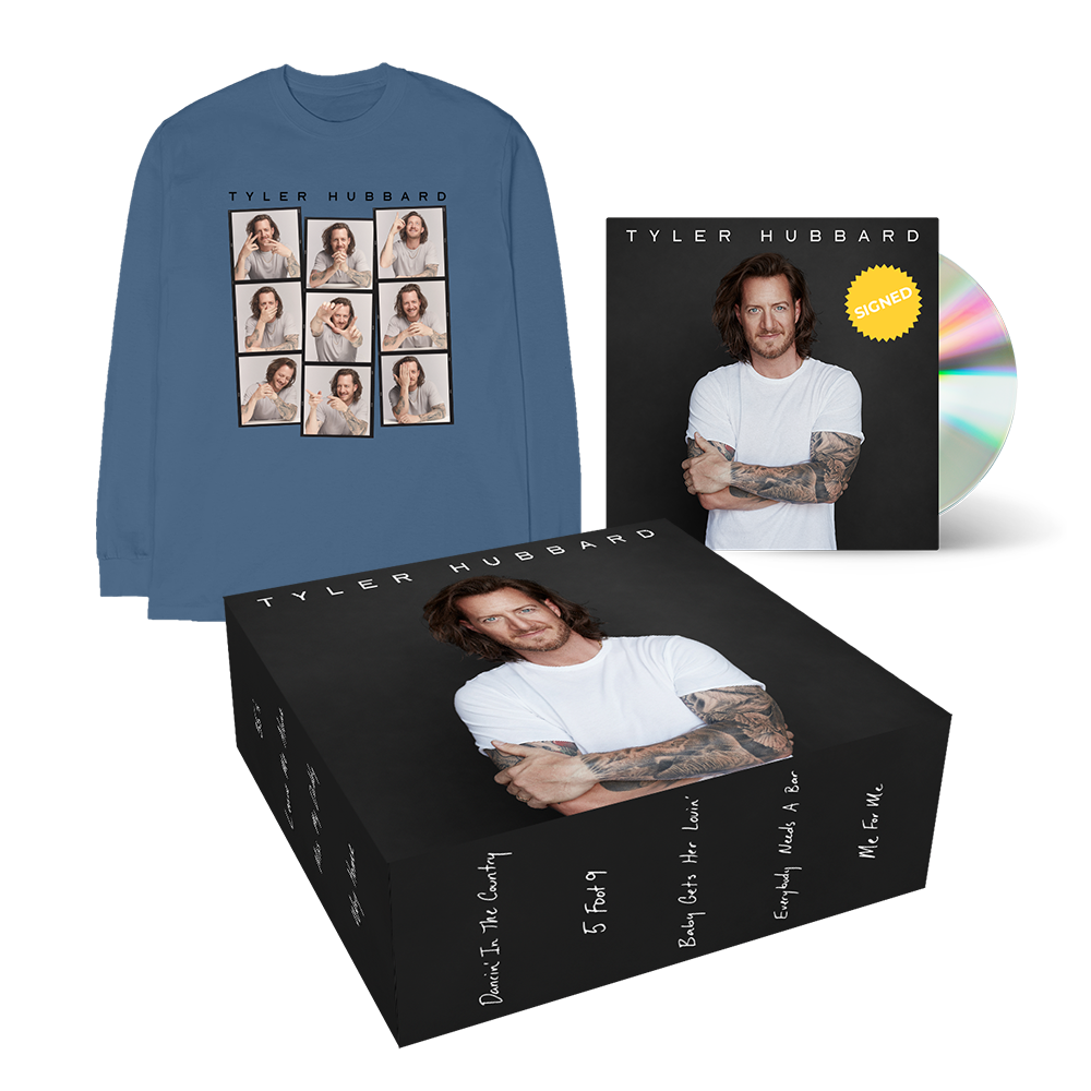 Tyler Hubbard (CD + Long Sleeve T-Shirt Box Set- Signed